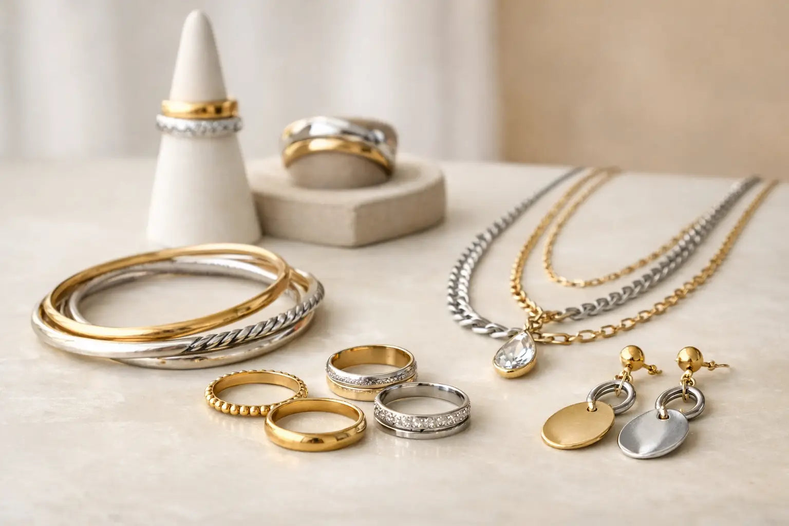 How to Style Mixed Metals with Ease