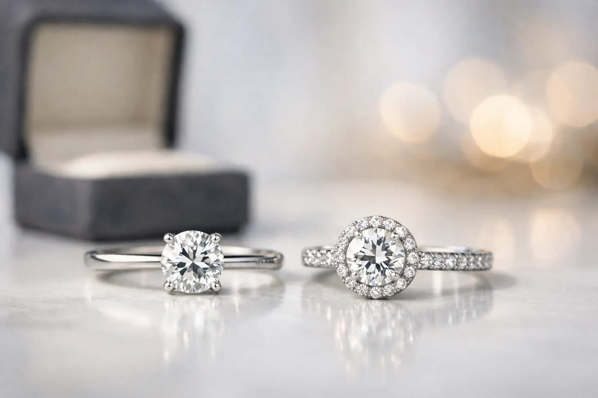 Diamond Solitaire vs Halo: Which Ring Suits You?