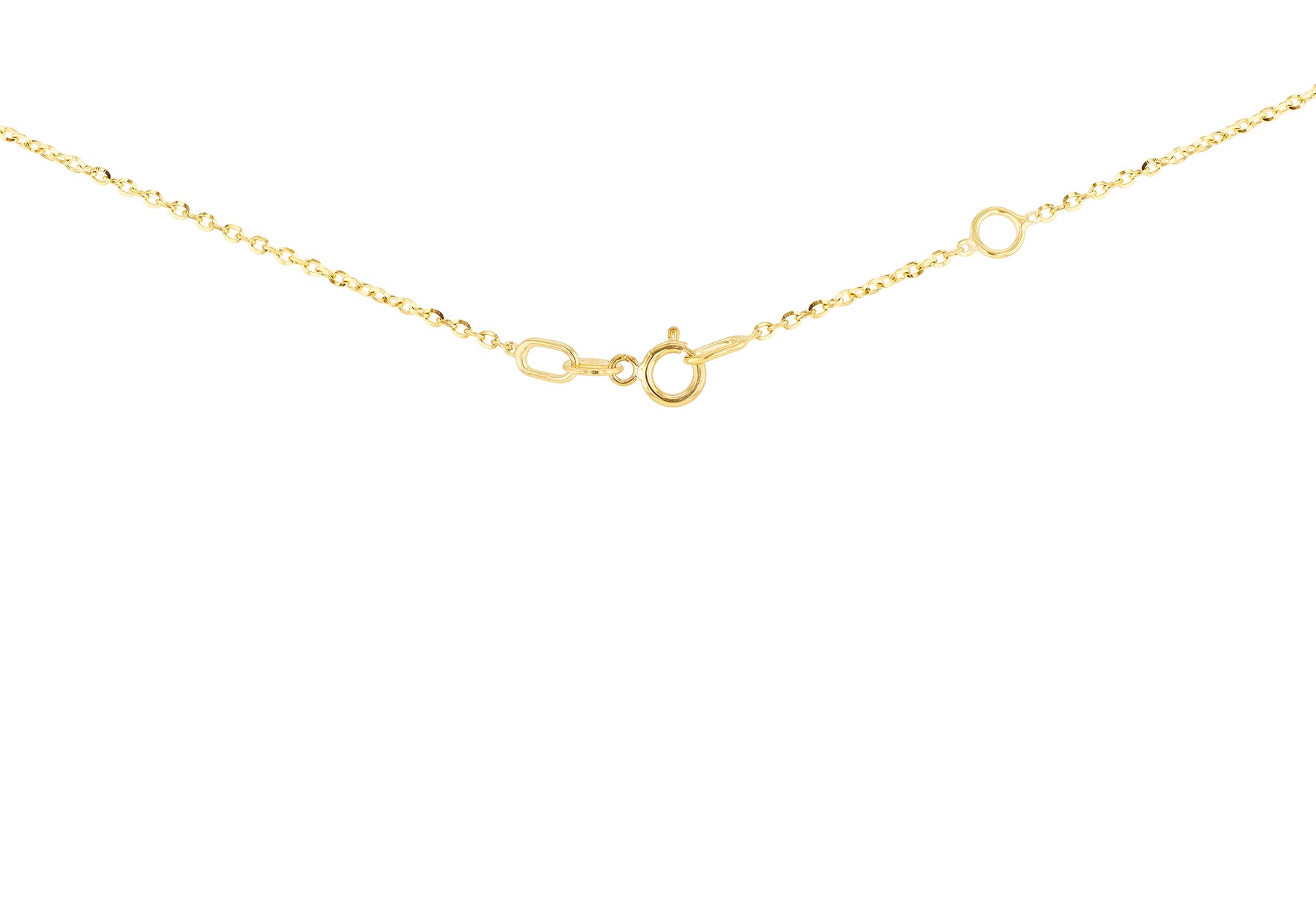 9ct Yellow Gold 0.8ct Diamond & Sapphire Trilogy Pendant