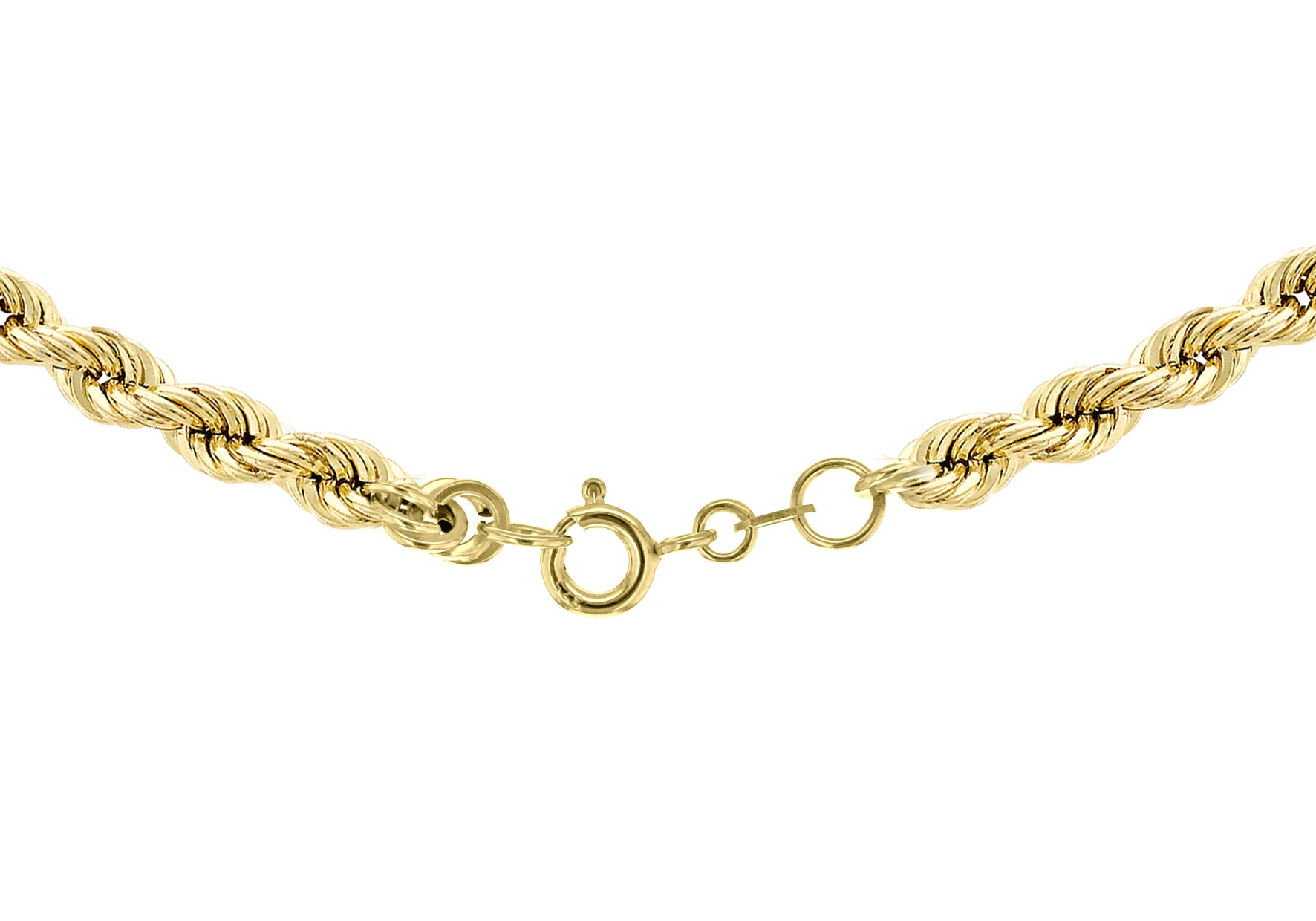 9ct Yellow Gold 80 Rope Chain