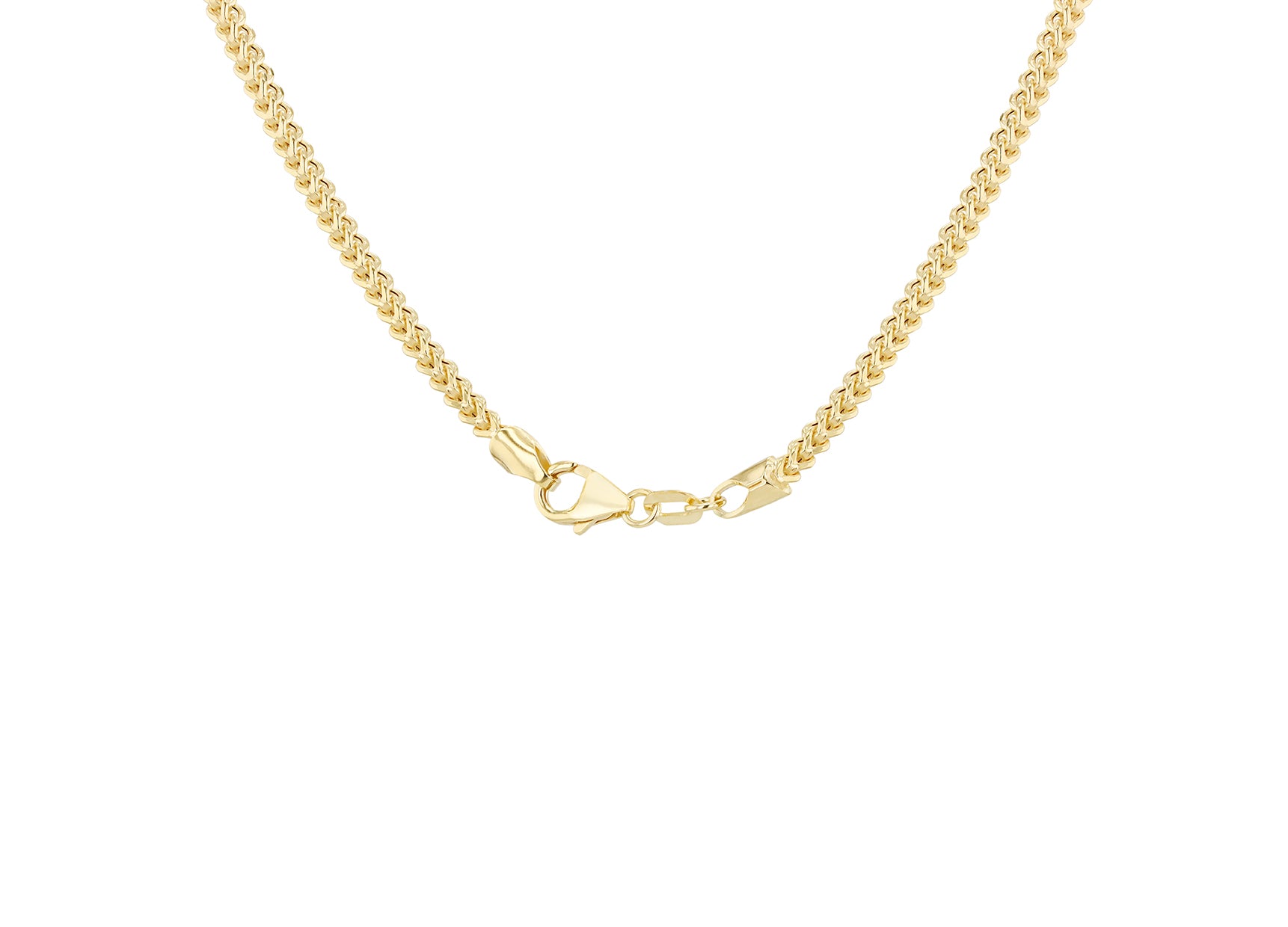 9ct Yellow Franco Link Chain