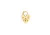 9ct Yellow Gold Padlock Pendant