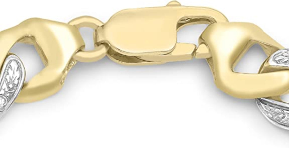 9ct жълто злато 0,24ct диамантена гривна