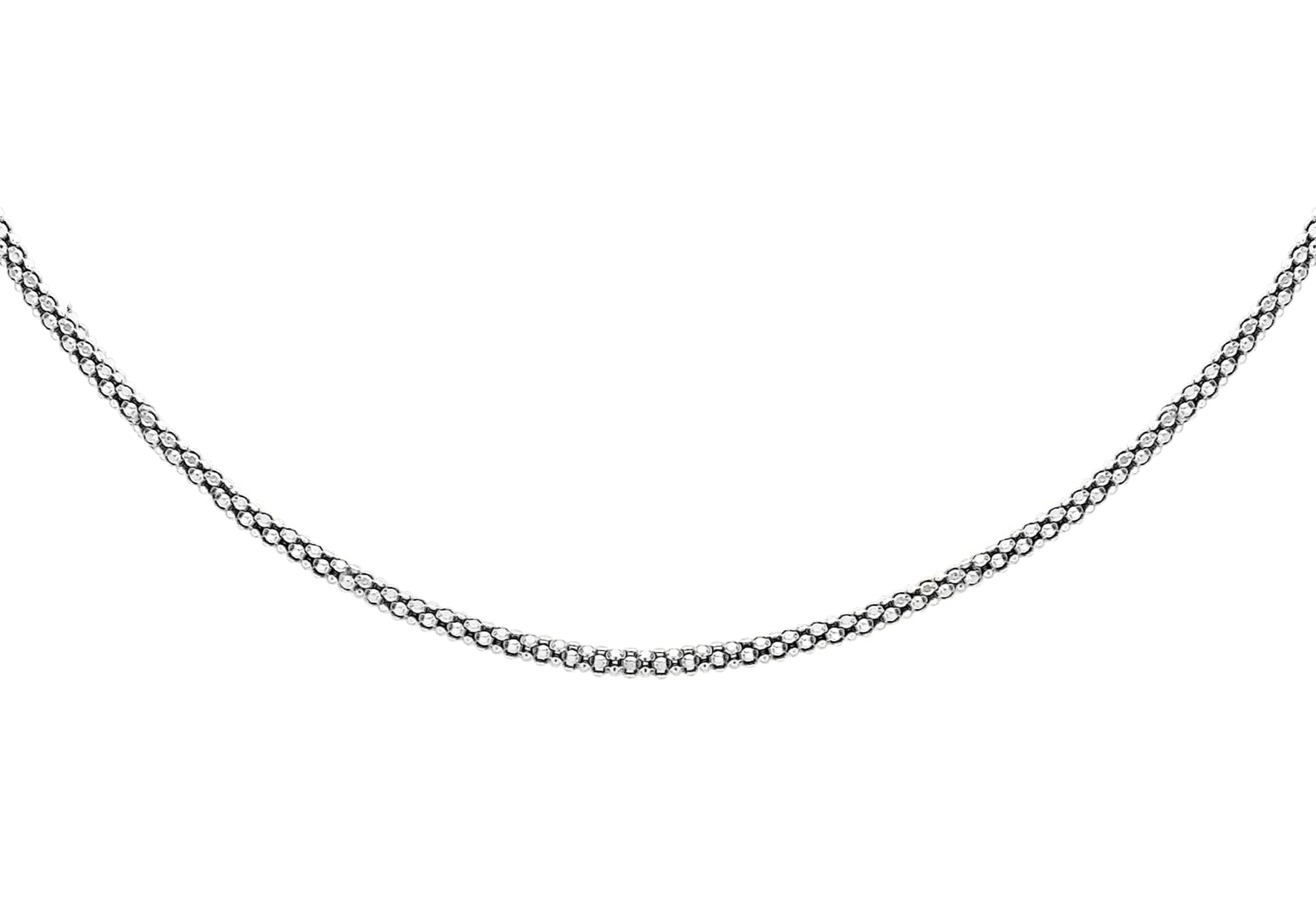 Sterling Silver 140 Popcorn Chain