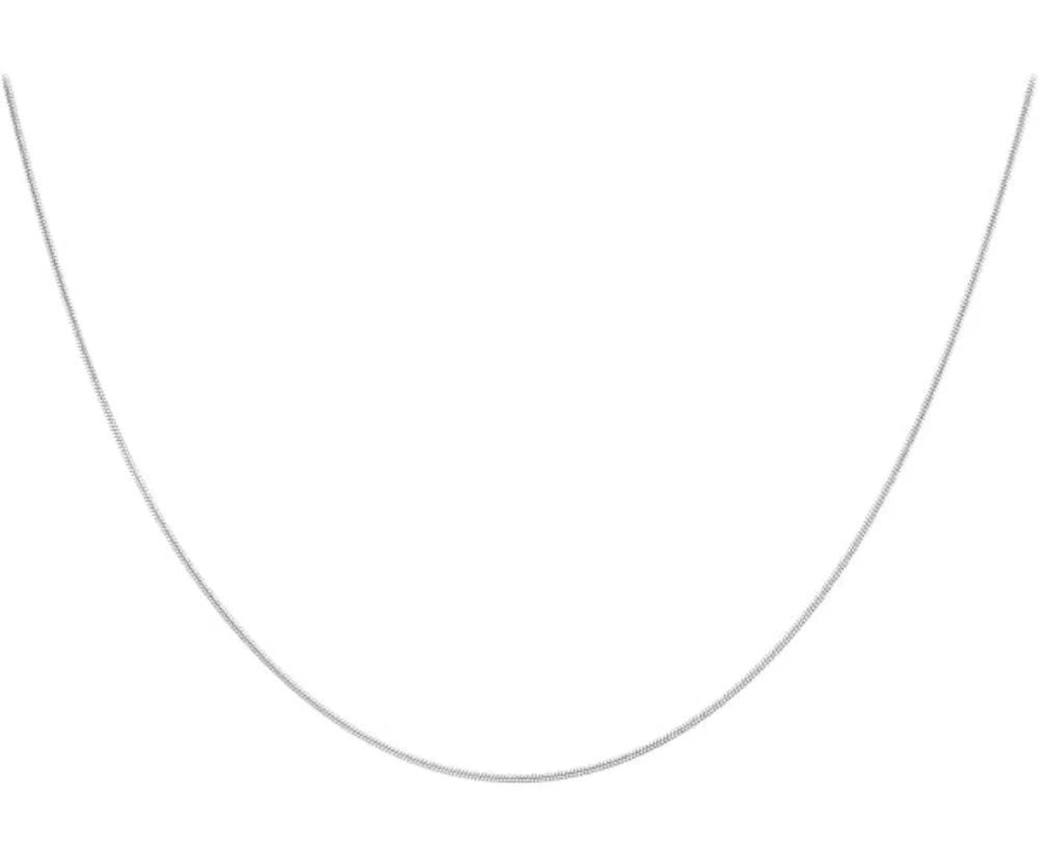 Platinum 15 Venetian Slim Box Chain