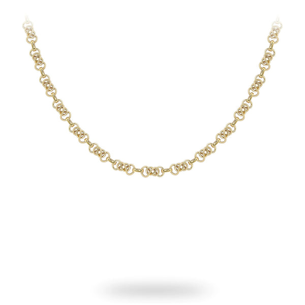 9ct Yellow Gold Celtic Chain Necklace