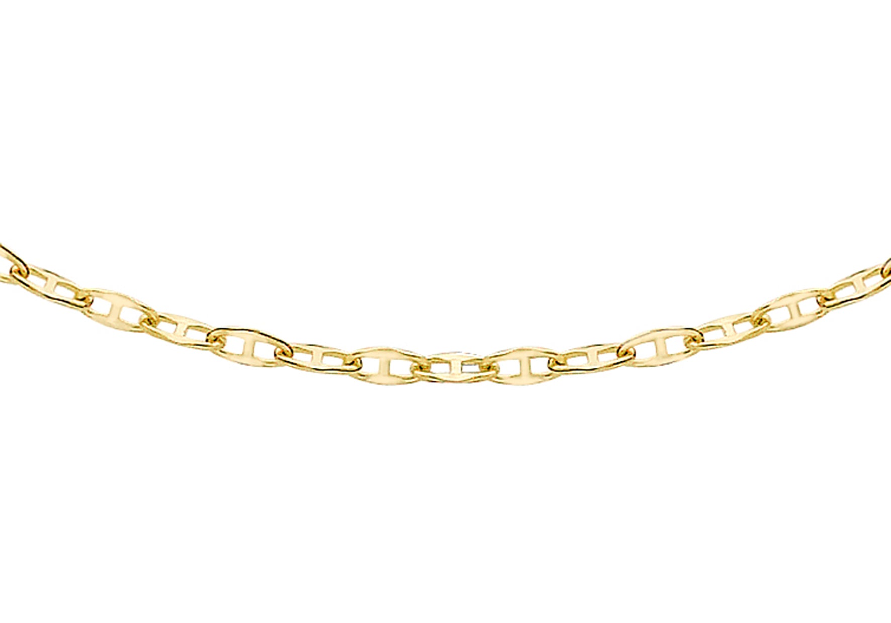 9ct Yellow Gold Flat Rambo Chain
