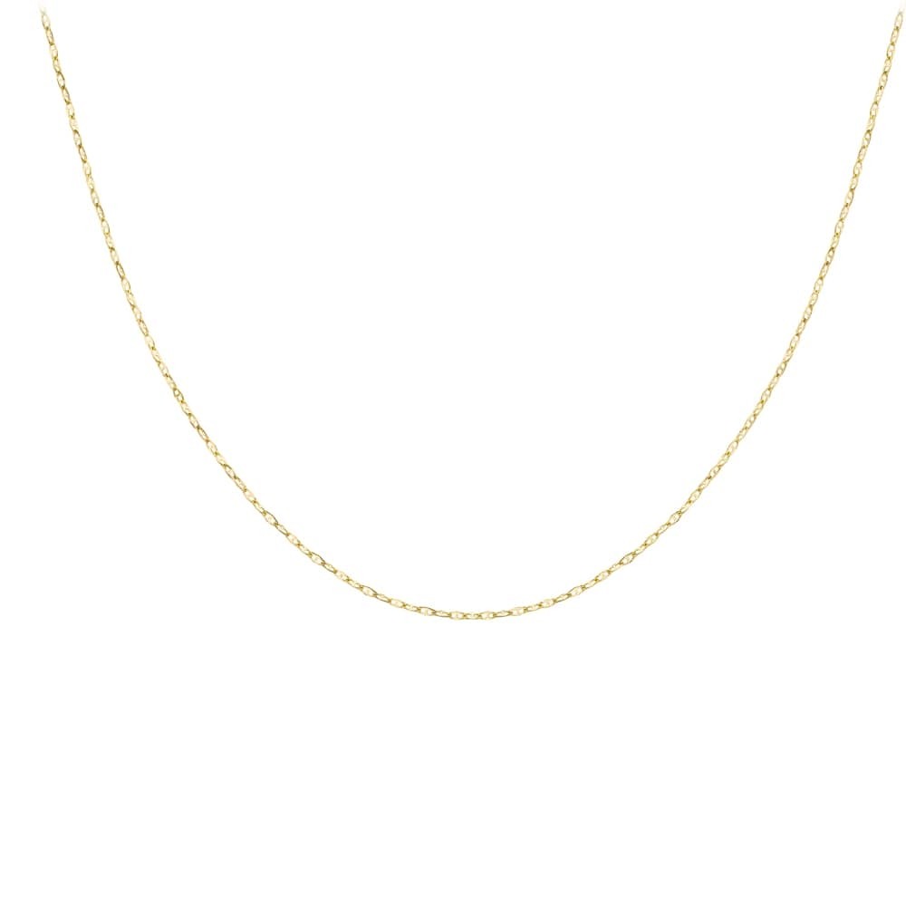 9ct Yellow Gold Flat Rambo Chain