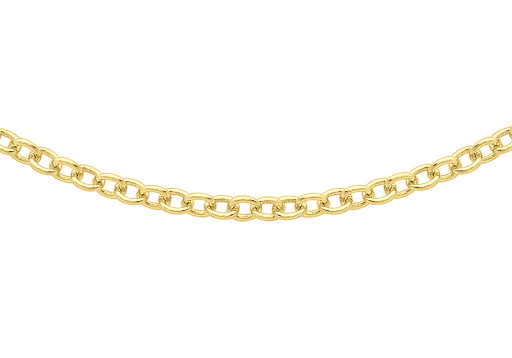 18ct Yellow Gold 40 Trace Chain