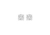18ct White Gold 0.25t Diamond 3mm Stud Earrings