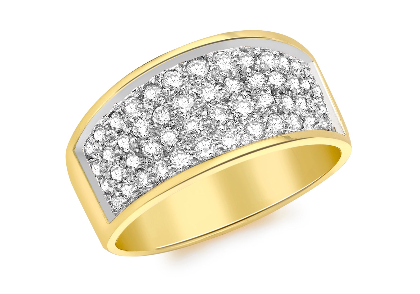 Mens pave diamond ring 2025