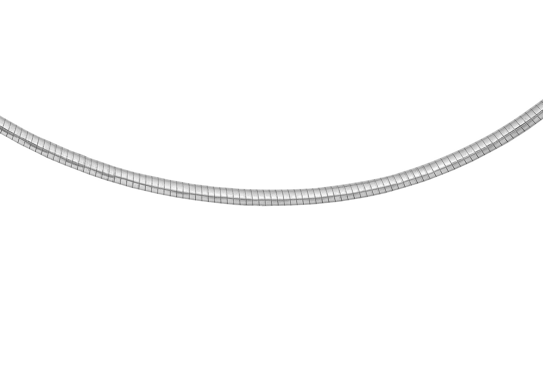 Sterling Silver Round Adjustable Snake Chain