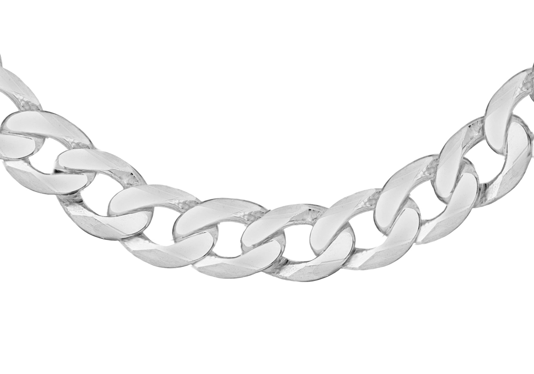 Sterling Silver 450 Curb Chain 46m/18"9