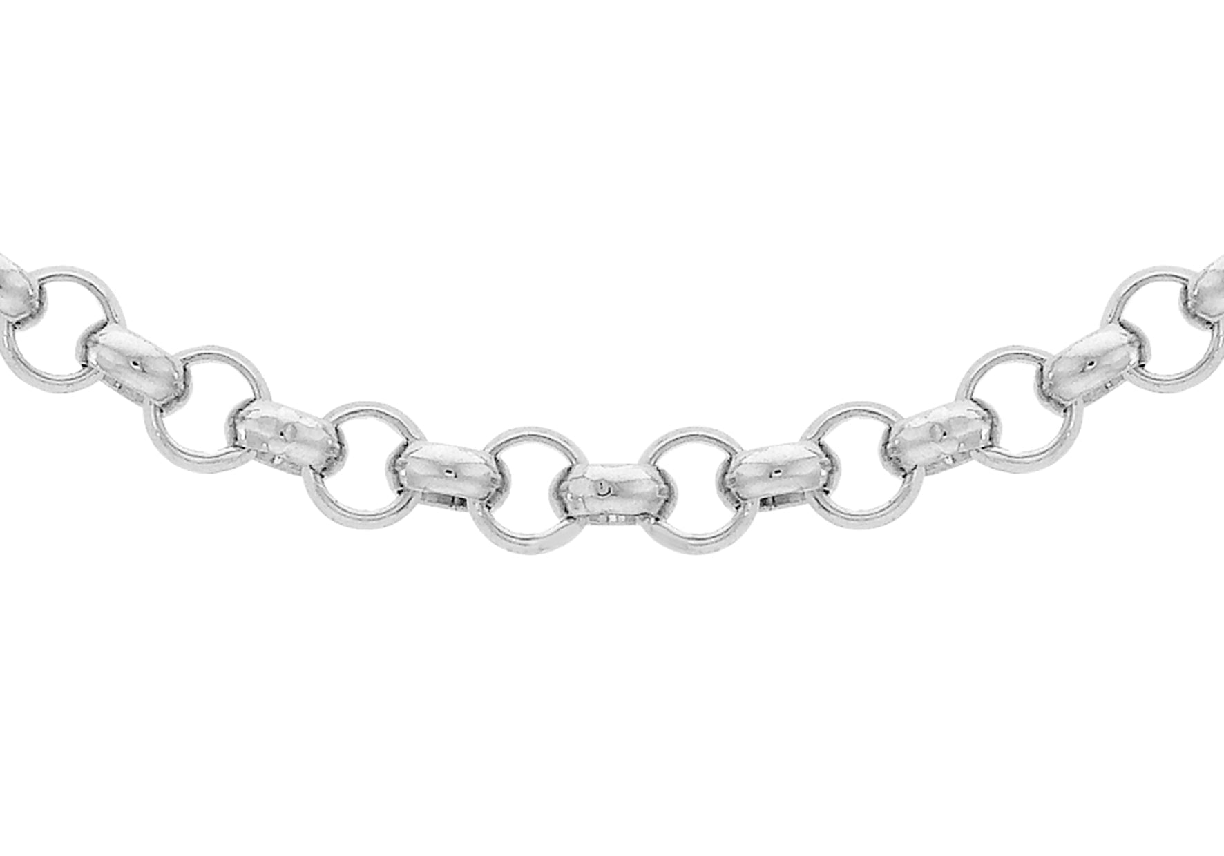 Sterling Silver 65 Round Belcher Chain