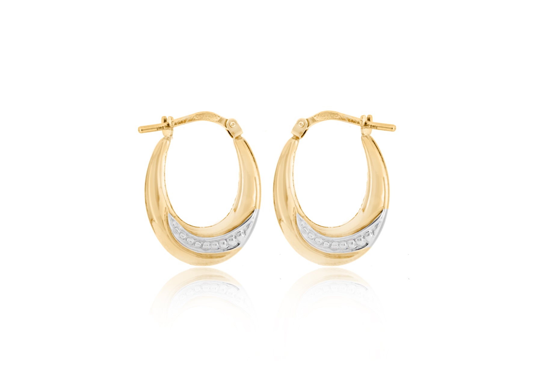 9ct silver bonded earrings 9ct silver bonded earrings