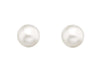 Sterling Silver Freshwater CCultured Pearl Stud Earrings