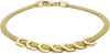 9ct Yellow Gold Lucky Seven Hex Bismark Bracelet