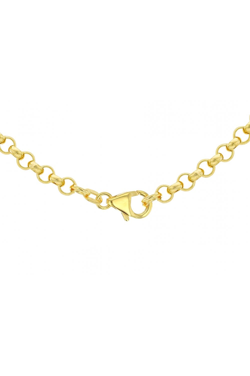 9ct Yellow Gold 160 Round Belcher Chain