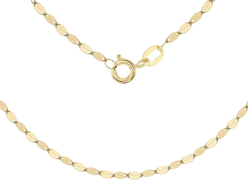 9ct Yellow Gold Sparkle Forzatina Chain