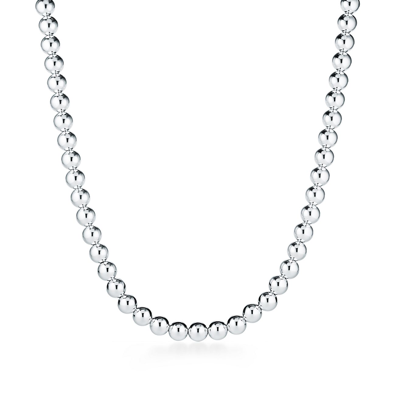 Sterling Silver Polished Ball Necklace