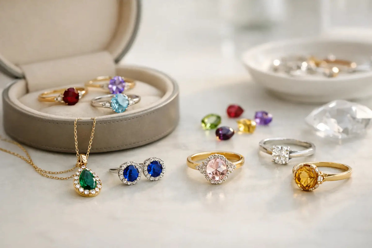 Birthstone Jewellery by Month, Made Personal