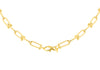 9ct Yellow Gold Nautical Paper Links Chain Necklace