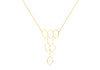 9ct Yellow Gold Honeycomb Necklace