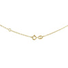 9ct Yellow Gold Freshwater Pearl Flower Station Necklace