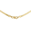 9ct Yellow Gold Silken Herringbone Necklace