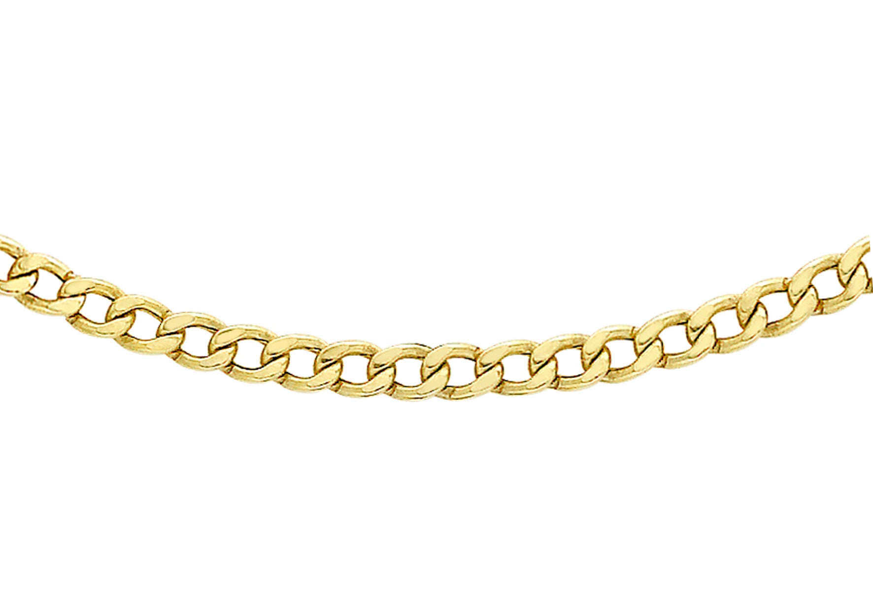 9ct Yellow Gold 60 Curb Chain