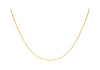 9ct Yellow Gold Paper Chain Links Necklace