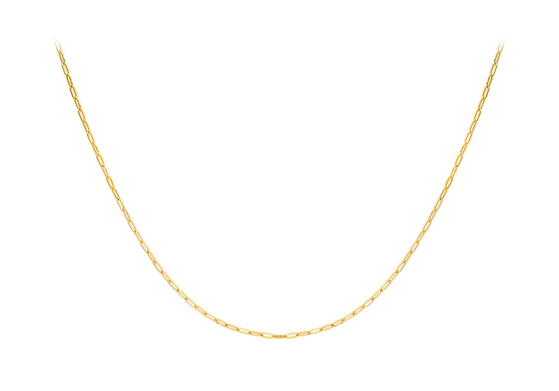9ct Yellow Gold Paper Chain