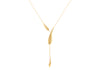 9ct Yellow Gold Teardrops Necklace