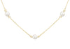 9ct yellow Gold Freshwater Pearl Necklace
