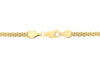 9ct Yellow Gold Graduated Bismark Chain Necklace