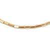 9ct Yellow Gold Mini Diamond Cut Bars Bracelet