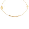 9ct Yellow Gold Rosary Bar Bracelet