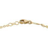 9ct Yellow Gold Geometric Link Station Bracelet