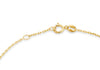 9ct Yellow Gold Evil Eye Ball Chain Bracelet