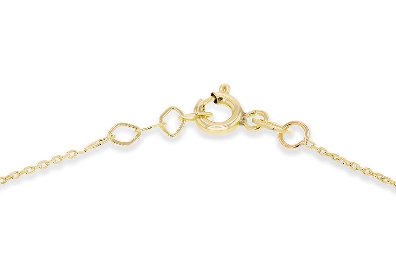 9ct Yellow Gold Multi-Coloured Zirconia Bracelet