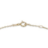 9ct Yellow Gold Paua Shell Clover Trace Bracelet