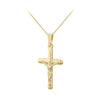 9ct Gold Crucifix Pendant