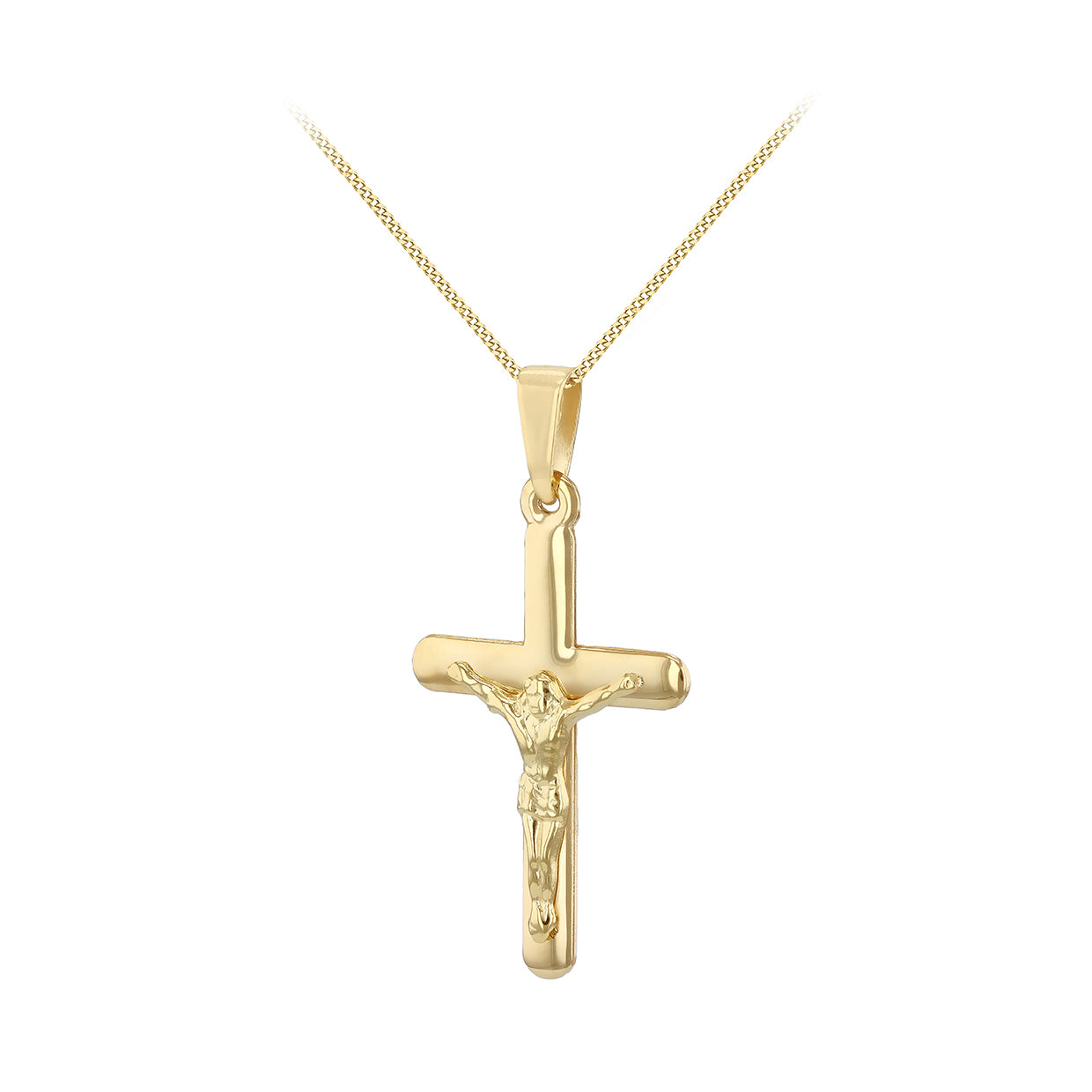 9ct Gold Crucifix Pendant