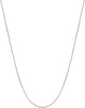 18ct White Gold Mini Spiga Adjustable Chain