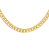 14ct Yellow Gold 140 Round Chunky Curb Chain