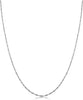 Platinum 18 Twist Curb Chain