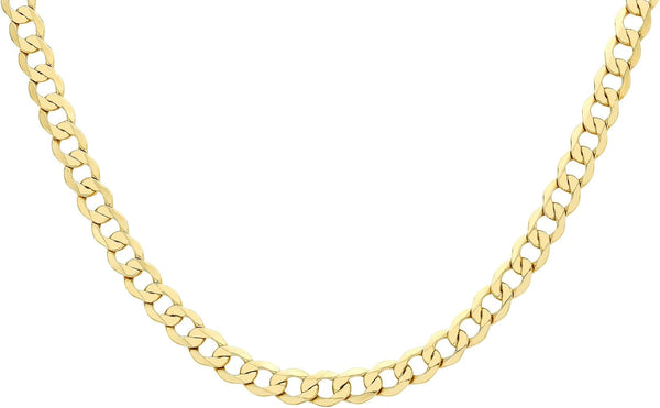 9ct Yellow Gold 200 Curb Chain