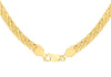18ct Yellow Gold Graduated Bismark Necklace