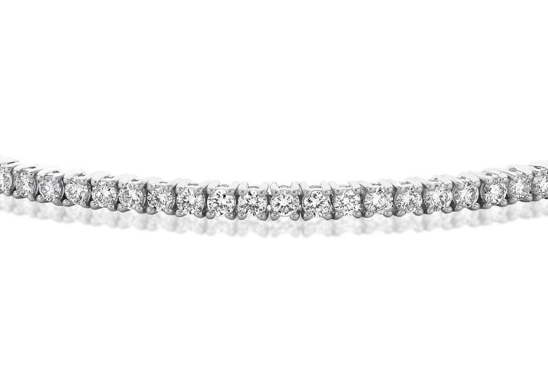 18ct White Gold 3.00ct Diamond Tennis Bracelet