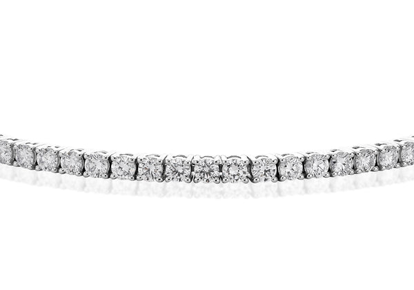 18ct White Gold 5.00ct Diamond Tennis Bracelet